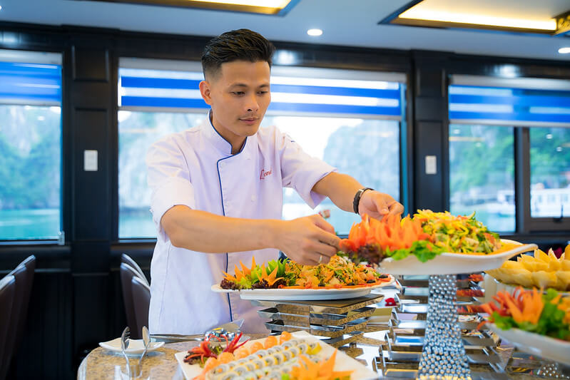 Food served on La Casta Daily Cruise